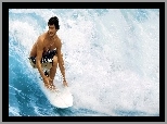 Fala, Surfing, Mężczyzna